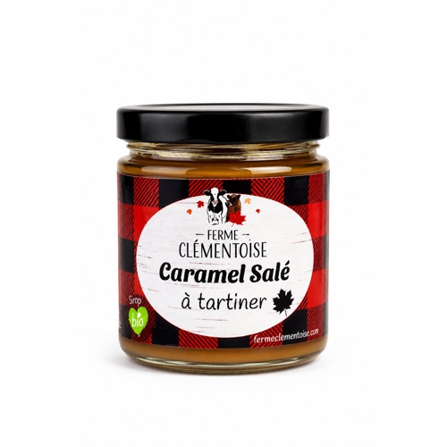 Caramel salé à l'érable