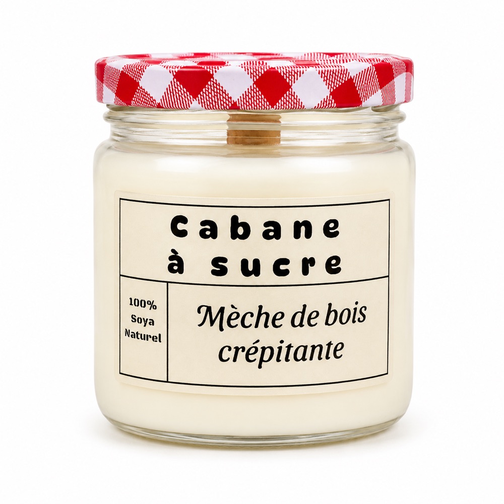 Chandelle « Cabane à sucre »