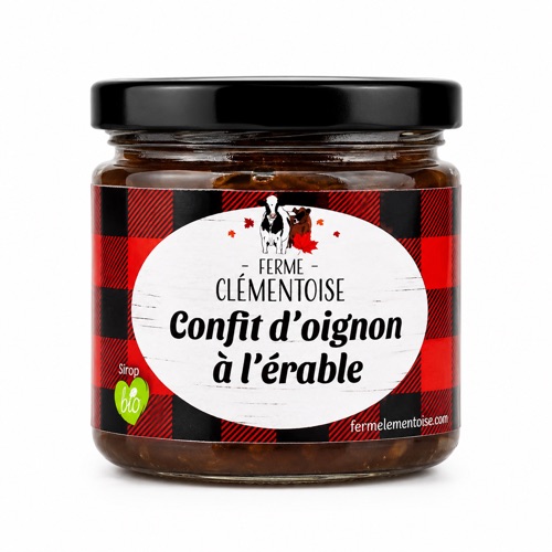 Confit d'oignons à l'érable