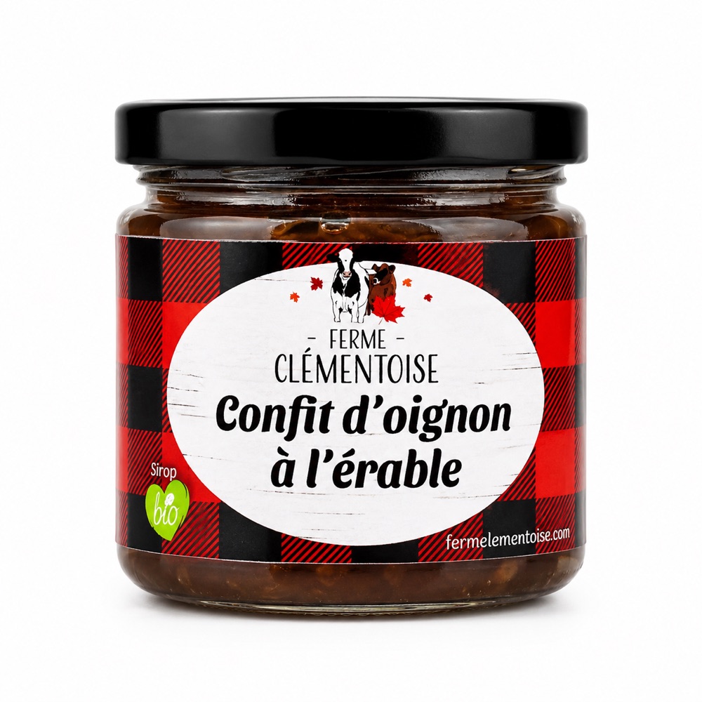 Confit d'oignons à l'érable