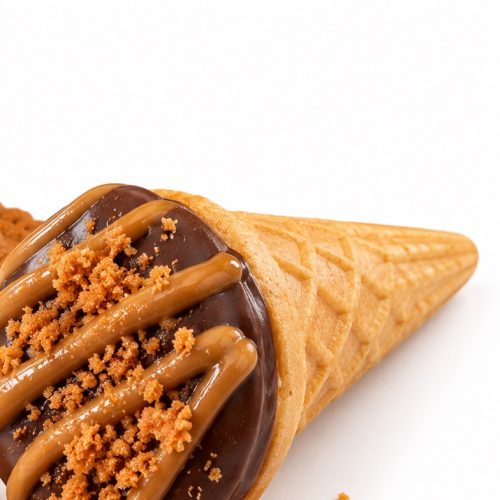 Mini cornets gourmets Biscoff