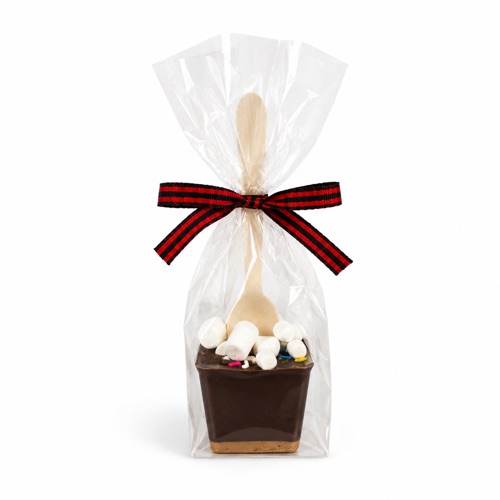 Cuillère de chocolat chaud