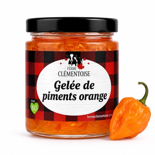 Gelée de piment fort orange