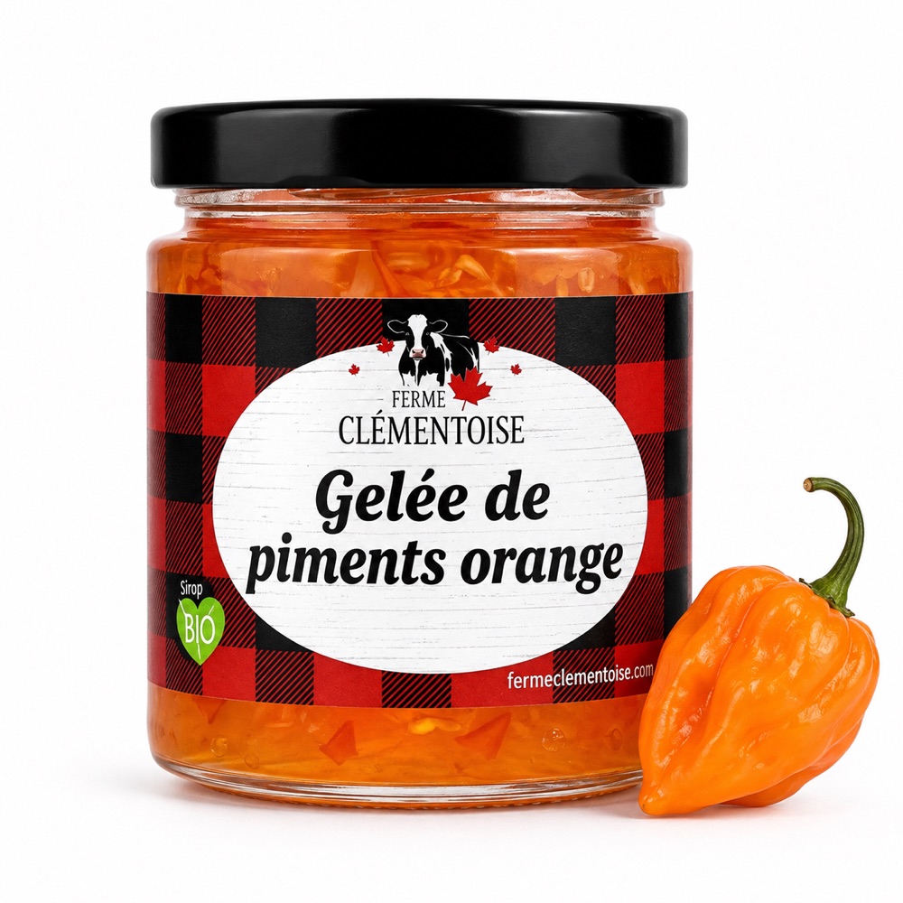 Gelée de piment fort orange