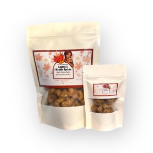 Noix à l’érable épicée (pacanes, cajous ou amandes)